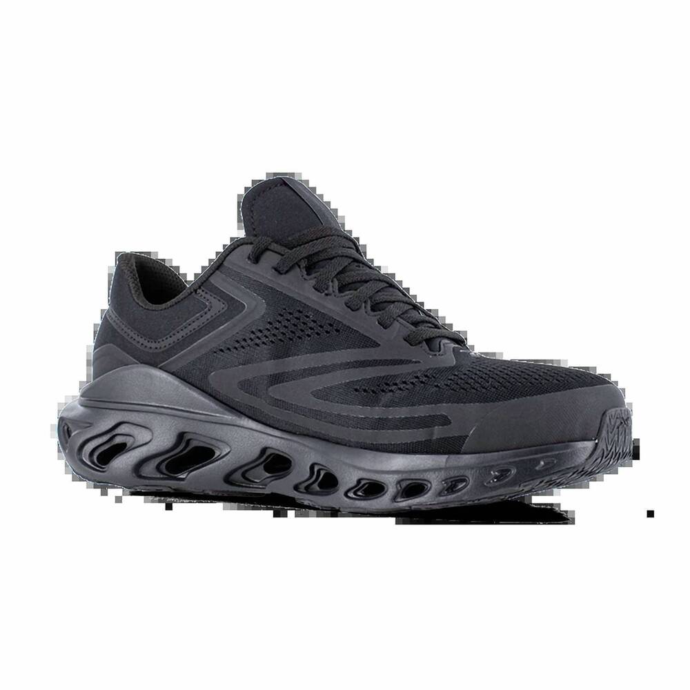 NEW REEBOK WORK men's fuelflex athletic work shoe in black
